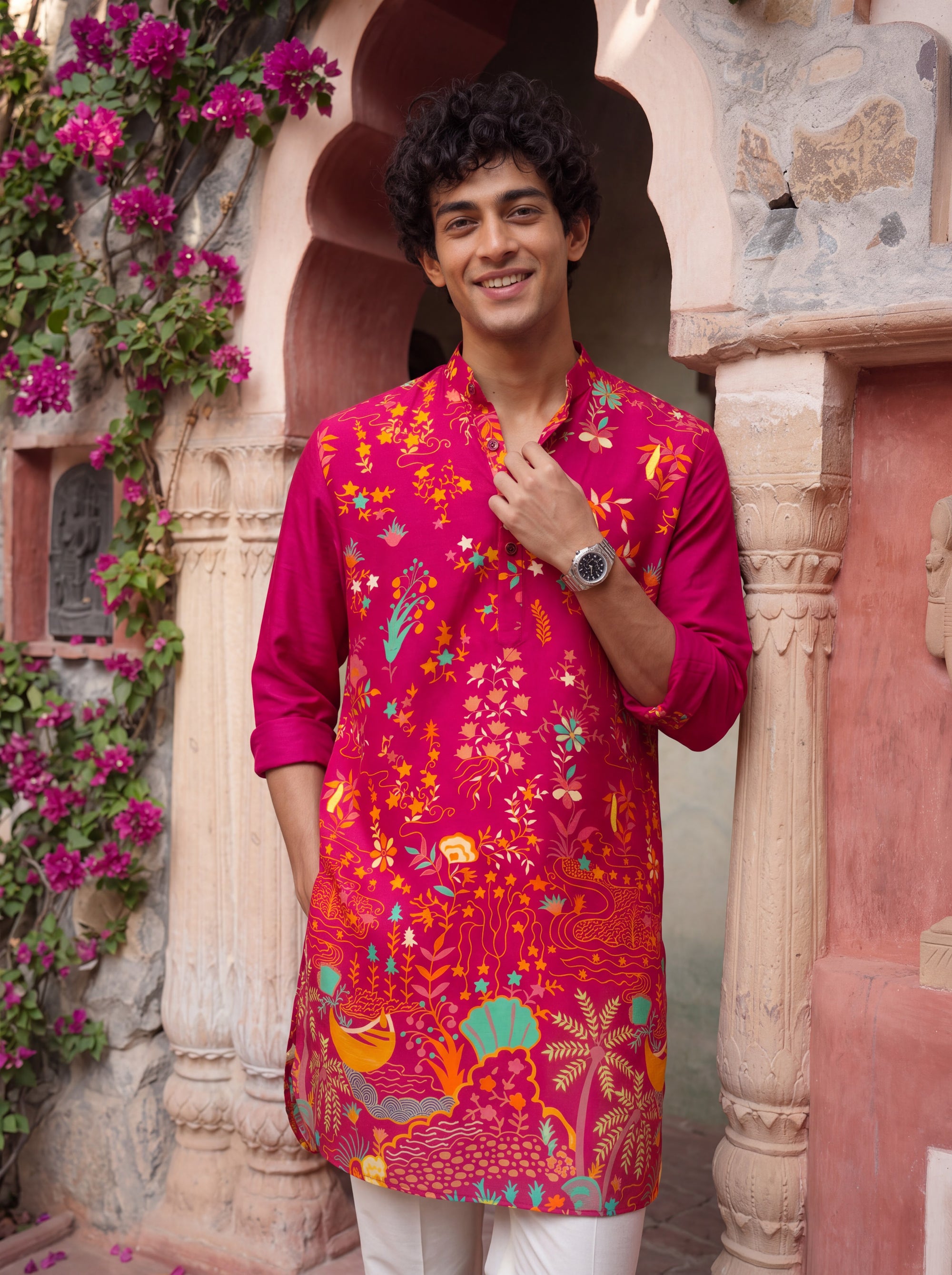 Noir Paradise Rad Ganganagery Kurta