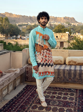 Royal Procession Heritage Ganganagery Kurta