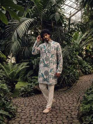 Tropical Oasis Heritage Ganganagery Kurta
