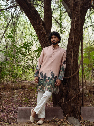 Leopard Wild Garden Ganganagery Kurta