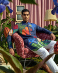 Blue Iris Garden Ganganagery Kurta