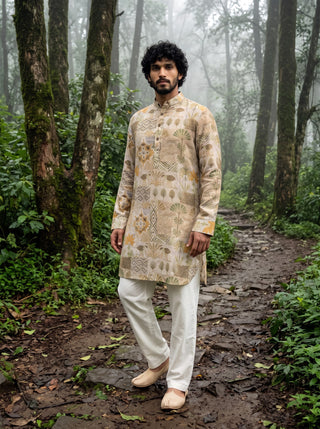 Forest Mosaic Ganganagery Kurta