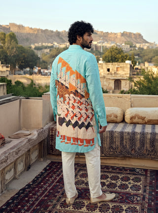 Royal Procession Heritage Ganganagery Kurta