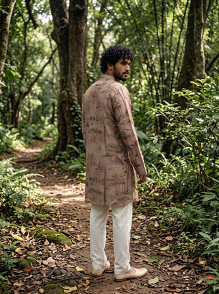 Rustic Wilderness Ganganagery Kurta