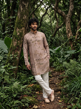 Rustic Wilderness Ganganagery Kurta