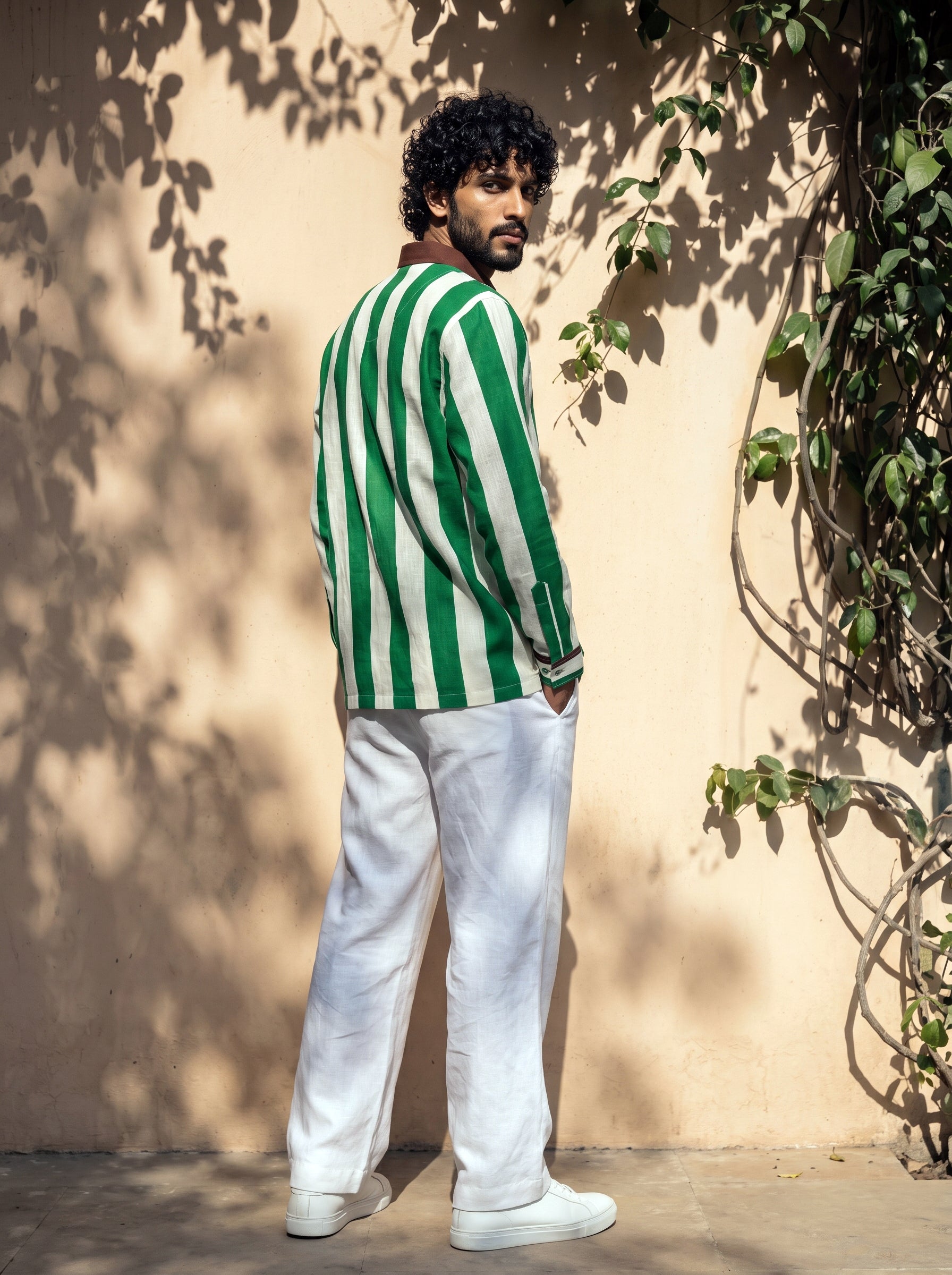Riviera Green Oxford Shirt