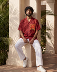 Regal Haveli Relaxed Fit Cuban Shirt