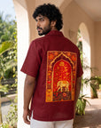 Regal Haveli Relaxed Fit Cuban Shirt