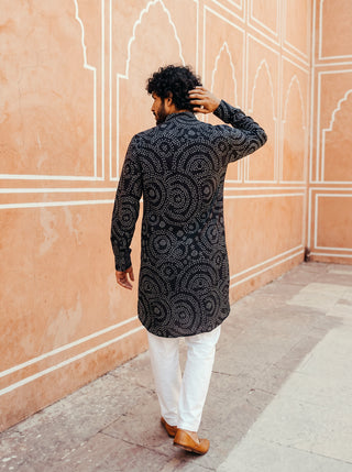 Black Orbit Ganganagery Kurta