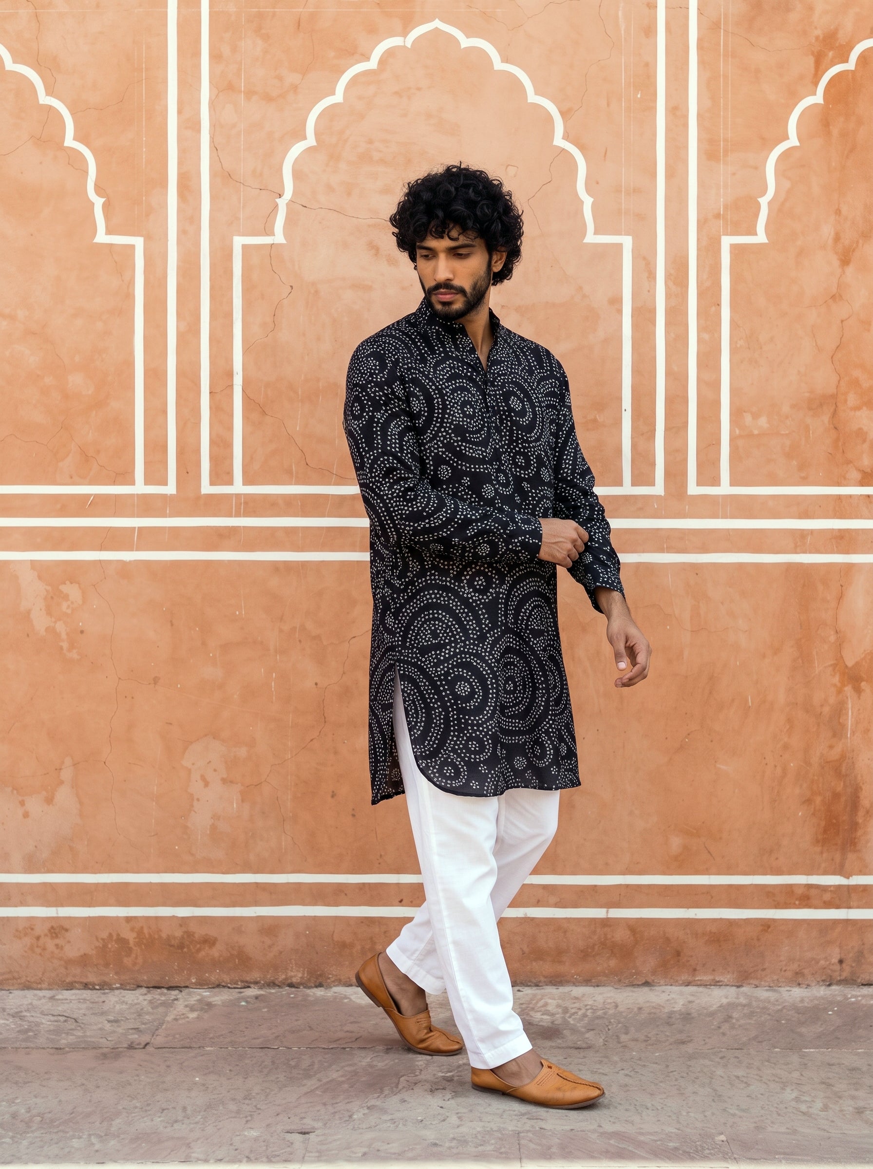Black Orbit Ganganagery Kurta