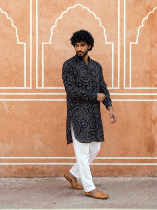 Black Orbit Ganganagery Kurta