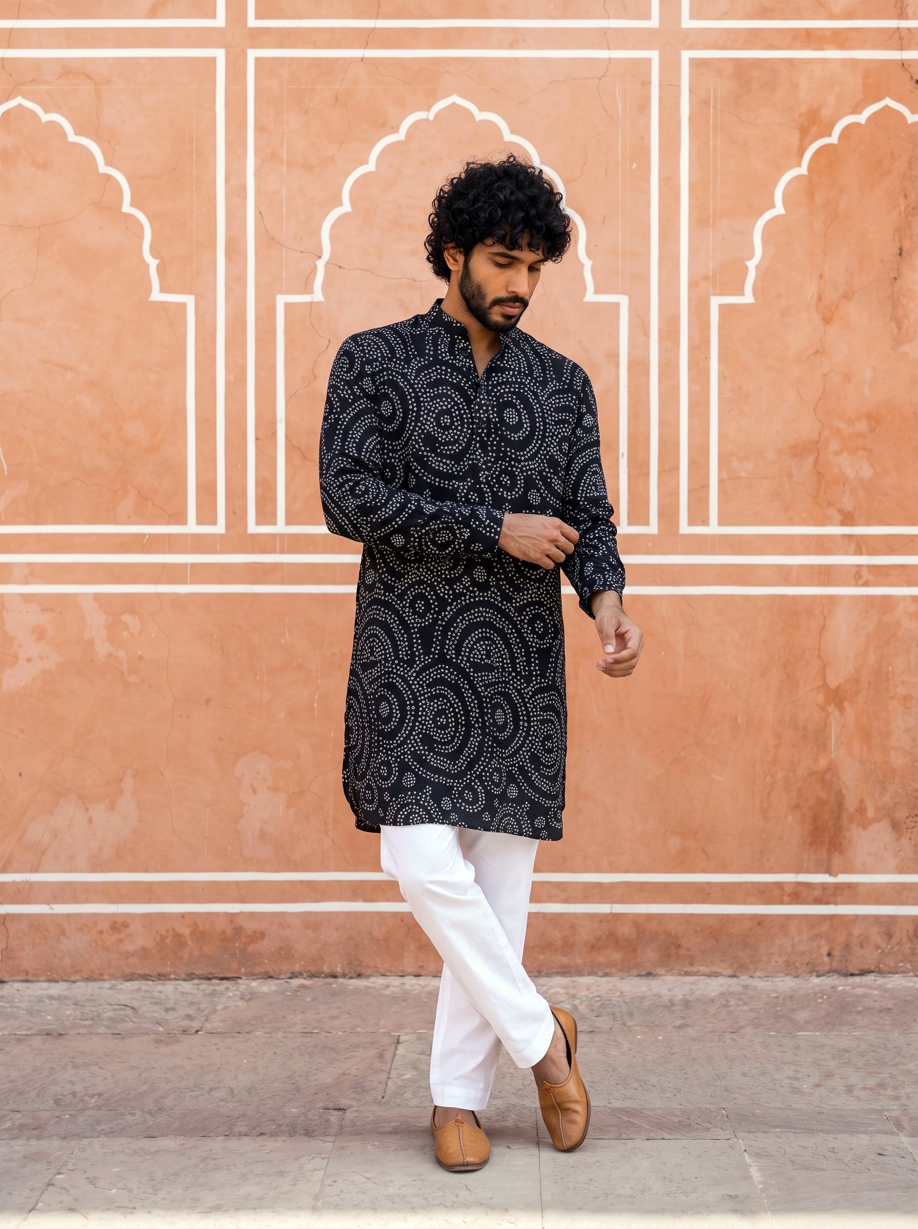 Black Orbit Ganganagery Kurta