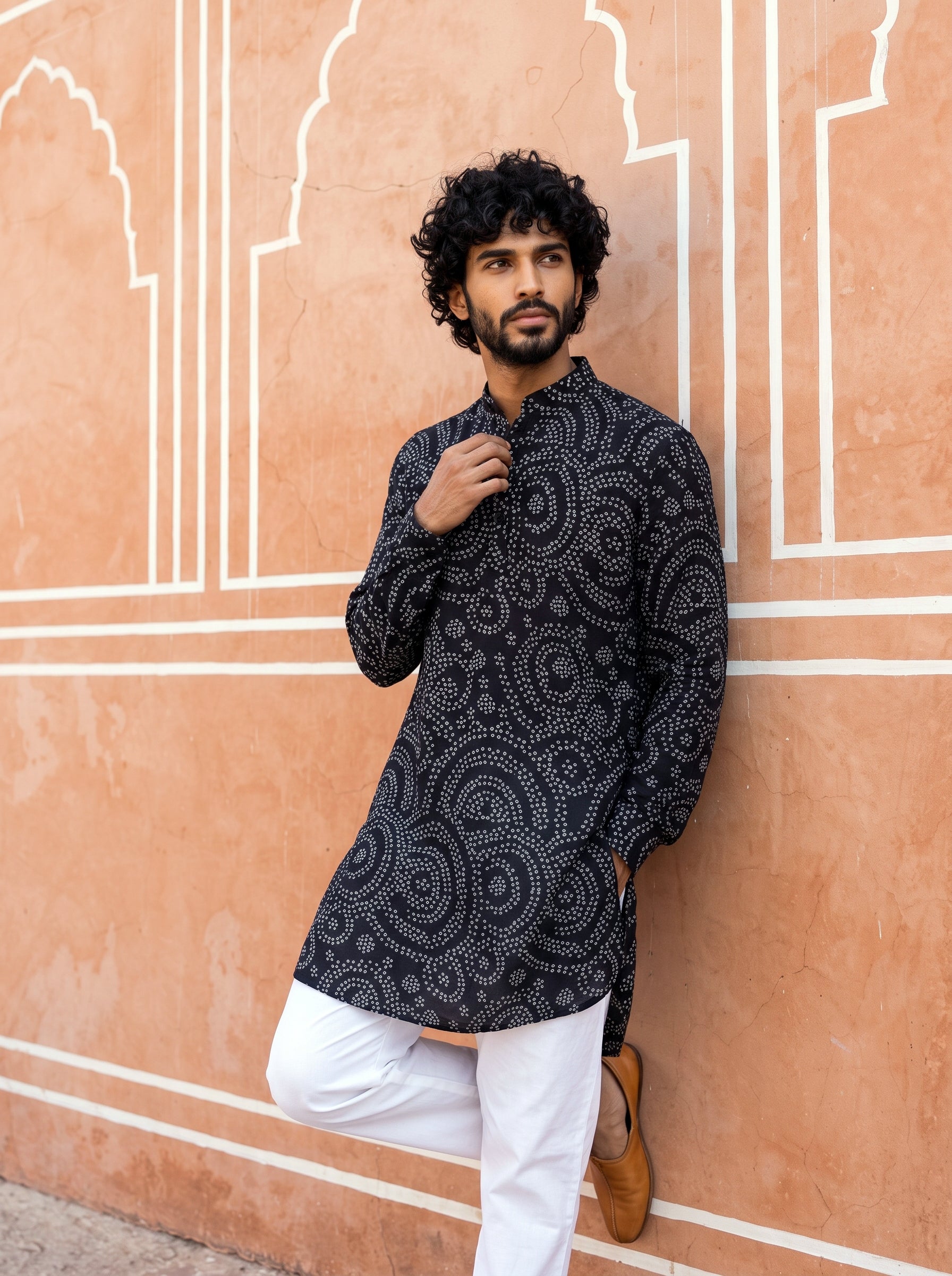 Black Orbit Ganganagery Kurta