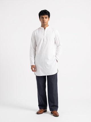 Black Relaxed Fit Drawstring Pants