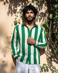 Riviera Green Oxford Shirt