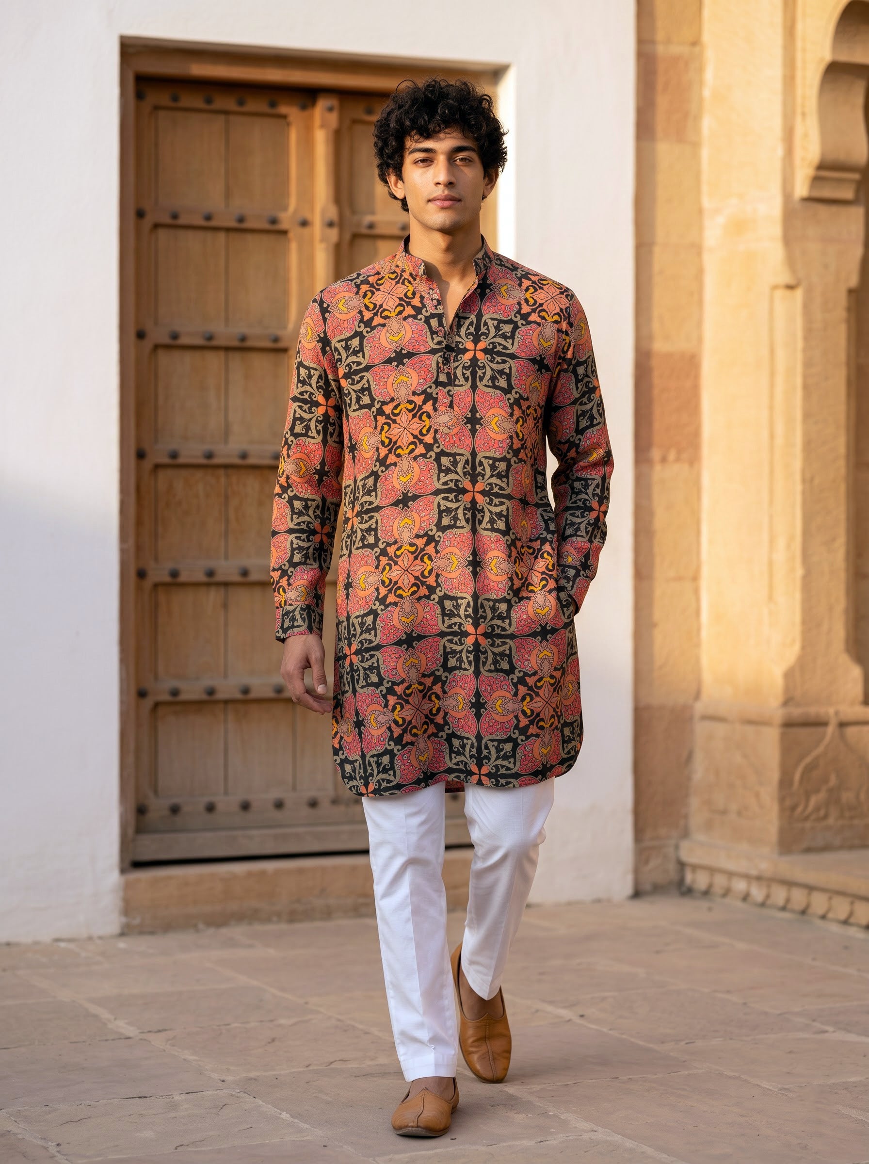 Mughal Mosaic Ganganagery Kurta