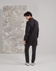Black Pashtooni Kurta Pant Set