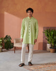 Sage Green Jodhpuri Kurta