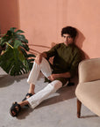 Green Jodhpuri Kurta