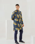 Salmon Blue Ganganagery Kurta