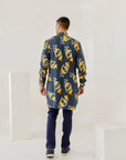 Salmon Blue Ganganagery Kurta