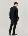 Black Ganganagery Kurta For Men