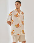 Octopus Vulgaris White Oversize Shirt White