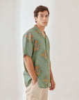 Octopus Vulgaris Sea Green Sea Green Oversize Shirt