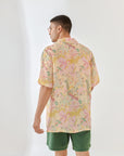 Shaye Cream Oversize Hawaiian Collar Shirt
