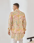 Shaye Cream Floral Kurta Bandi Set