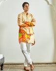 Beige City Ganganagery Kurta