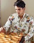 Jual Elephant  - White Ganganagry Kurta For Men