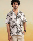 Tropical Mirage Oversized Hawaiian Collar Shirts