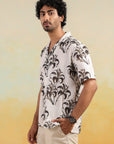 Tropical Mirage Oversized Hawaiian Collar Shirts