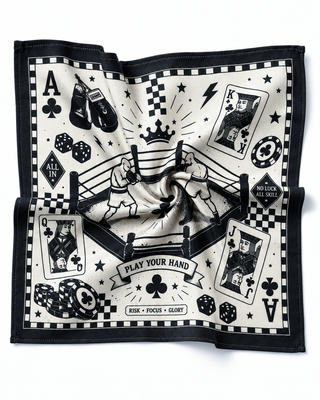 Winning Hand Pocket Square