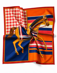Regal Horse Pocket Square