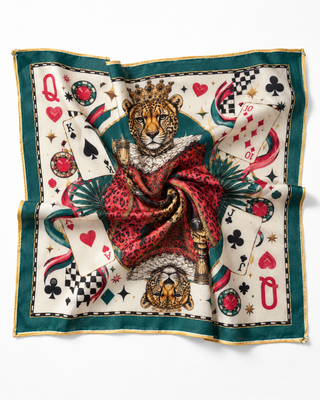 Royal Leopard Casino Pocket Square