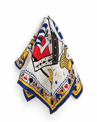 Card King Pocket Square