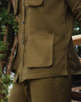 Olive Green CO-ORD Set For Men