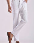 White Pashtooni  Pant