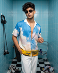 Cloud Nine Relaxed Fit Cuban Shirt