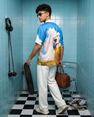 Cloud Nine Relaxed Fit Cuban Shirt