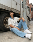 Postcard Escape Relaxed Fit Cuban Shirt