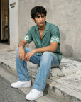 Verde Avenue Relaxed Fit Cuban Shirt