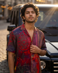 Odyssey Art Relaxed Fit Cuban  Shirt