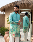 Gulbaag Green Ganganagery Kurta