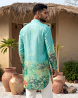Gulbaag Green Ganganagery Kurta