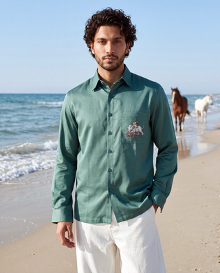 Shikaar Oxford Collar Shirt