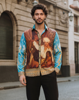 Night Muse Oxford Collar Shirt