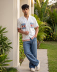 Aztec Resort Relaxed Fit Cuban Shirt